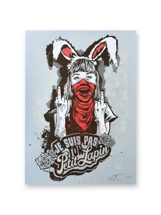 HAUT LES MAINS - serigraphie RNST