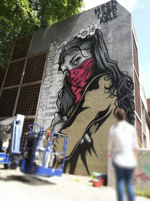 street-art, mural, fresque, spray paint art, live painting, art urbain contemporain, urban art.