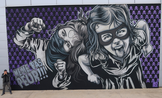 street-art, mural, fresque, spray paint art, live painting, art urbain contemporain, urban art.