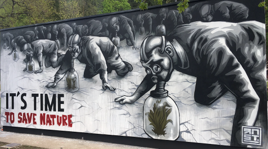 It's time to save nature
street-art, mural, fresque, spray paint art, live painting, art urbain contemporain, urban art. It's time to save nature - RNST - Epinal 2019