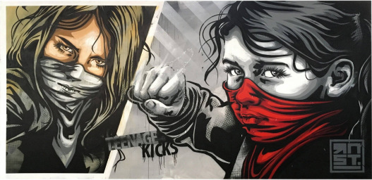 RNST street-art
street-art, mural, fresque, spray paint art, live painting, art urbain contemporain, urban art.