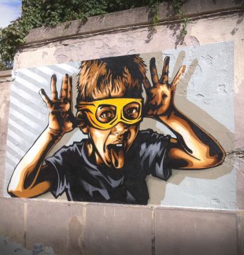 street-art, pochoir, stencil, affiche, graffiti, muralisme, fresque de RNST
