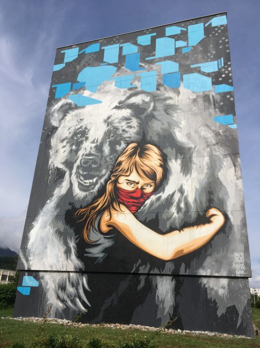 St dié des vosges
street-art, mural, fresque, spray paint art, live painting, art urbain contemporain, urban art.